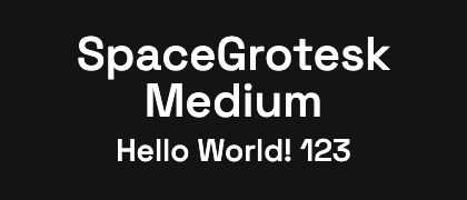 SpaceGrotesk-Medium